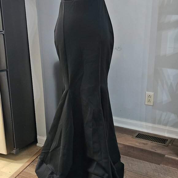 Floor-Length Off Shoulder Ruffles, Mermaid Bodycon Party Evenin - Picture 6 of 8